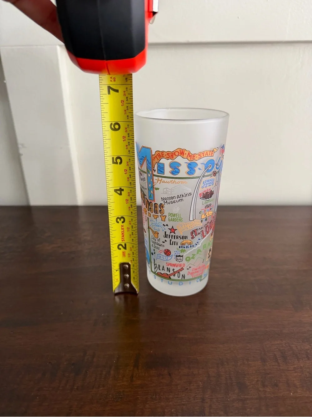 NWOT Catstudio “Missouri” Glass